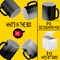 6 Pcs 15OZ El Grande Sublimation Ceramic Color Changing Mug - With Gift Boxes